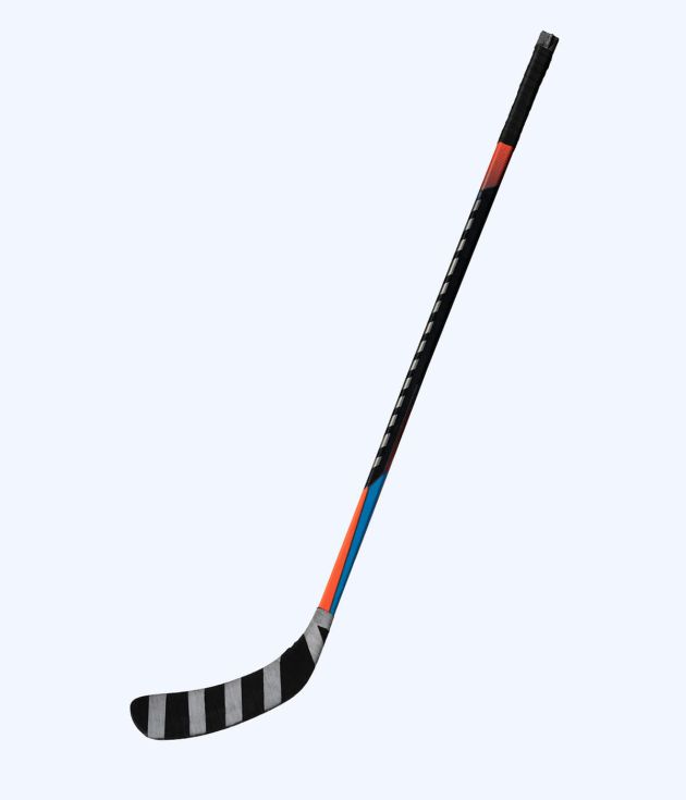 Carbon composite hockey stick